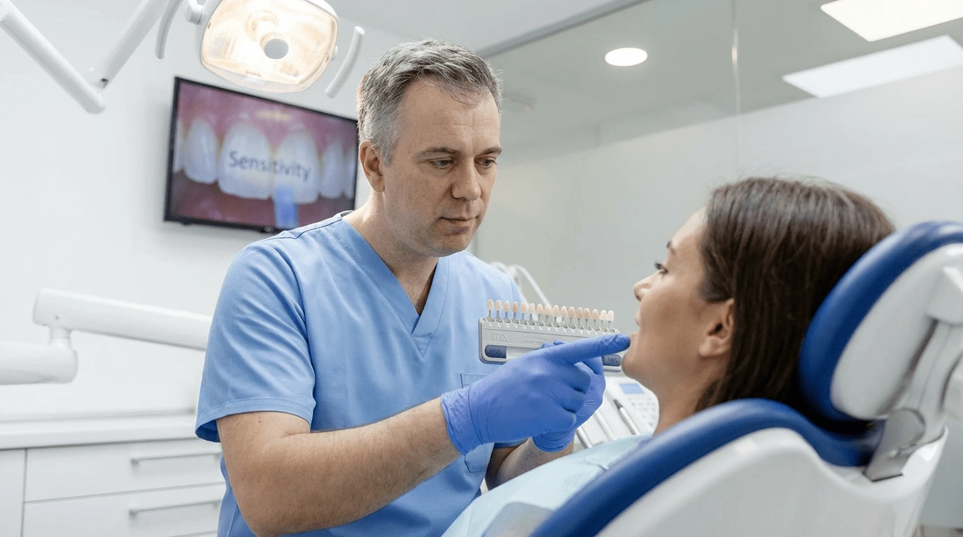 Sbiancamento dentale: controindicazioni reali, rischi e quando evitarlo 1 sbiancamento dentale controindicazioni